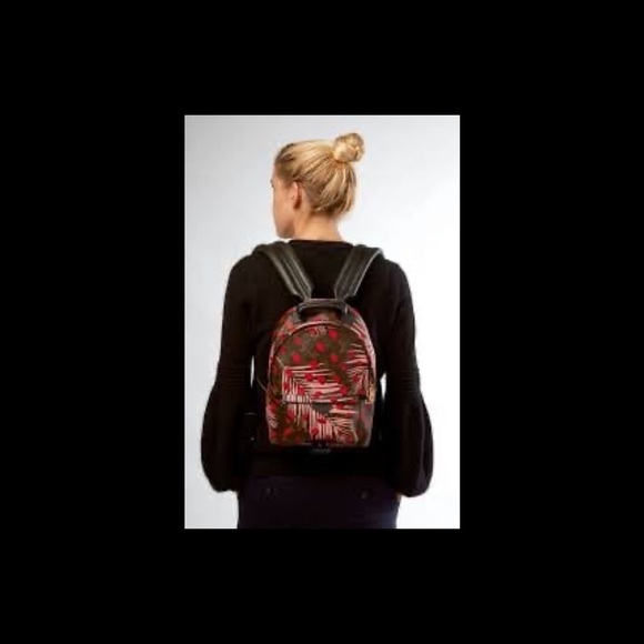 Louis Vuitton Palm Springs Limited Edition Monogram Jungle Dots PM Backpack - Picture 2 of 12